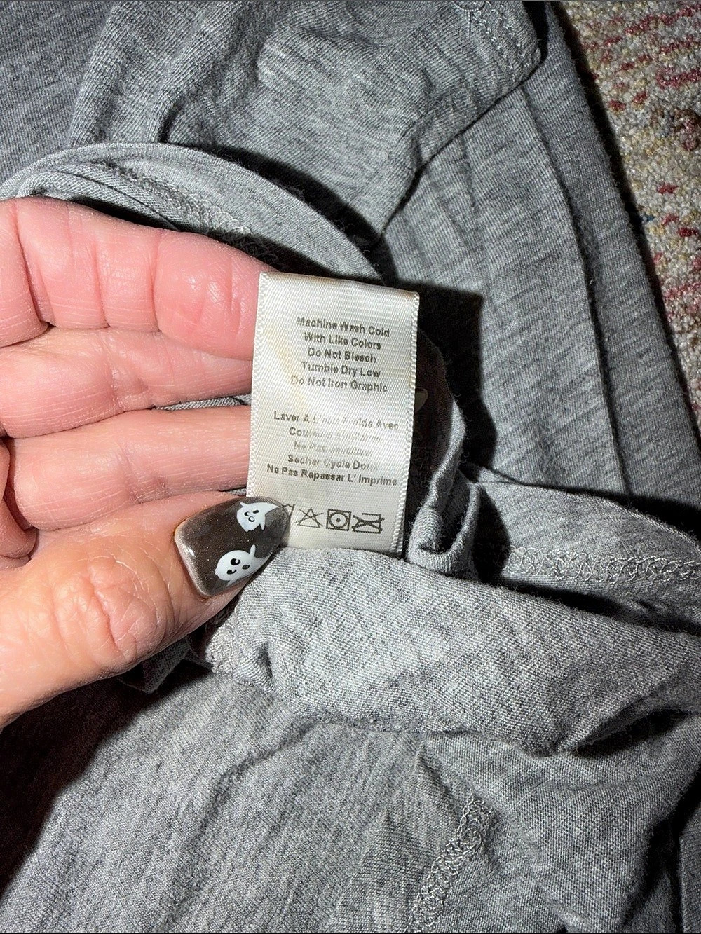 Spiritual Gangster Namaste Gray Muscle Tank Size Small - Picture 7 of 7